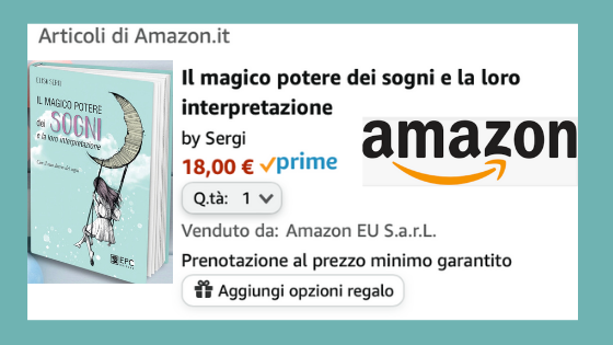libro sogni Amazon